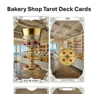 bakery shop tarot deck 78 cards